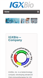 Mobile Screenshot of igxbio.com